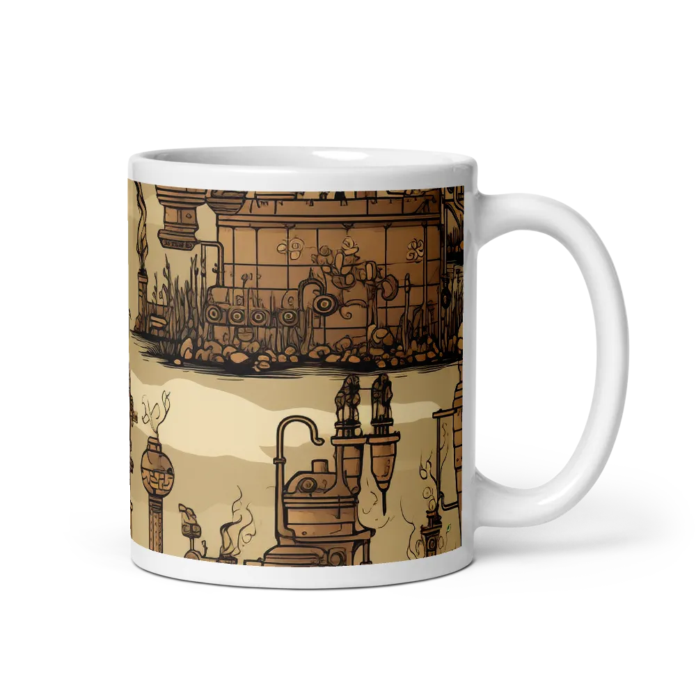 Whimsical Industrial Landscape | Mugs | Multiple Sizes & Colors