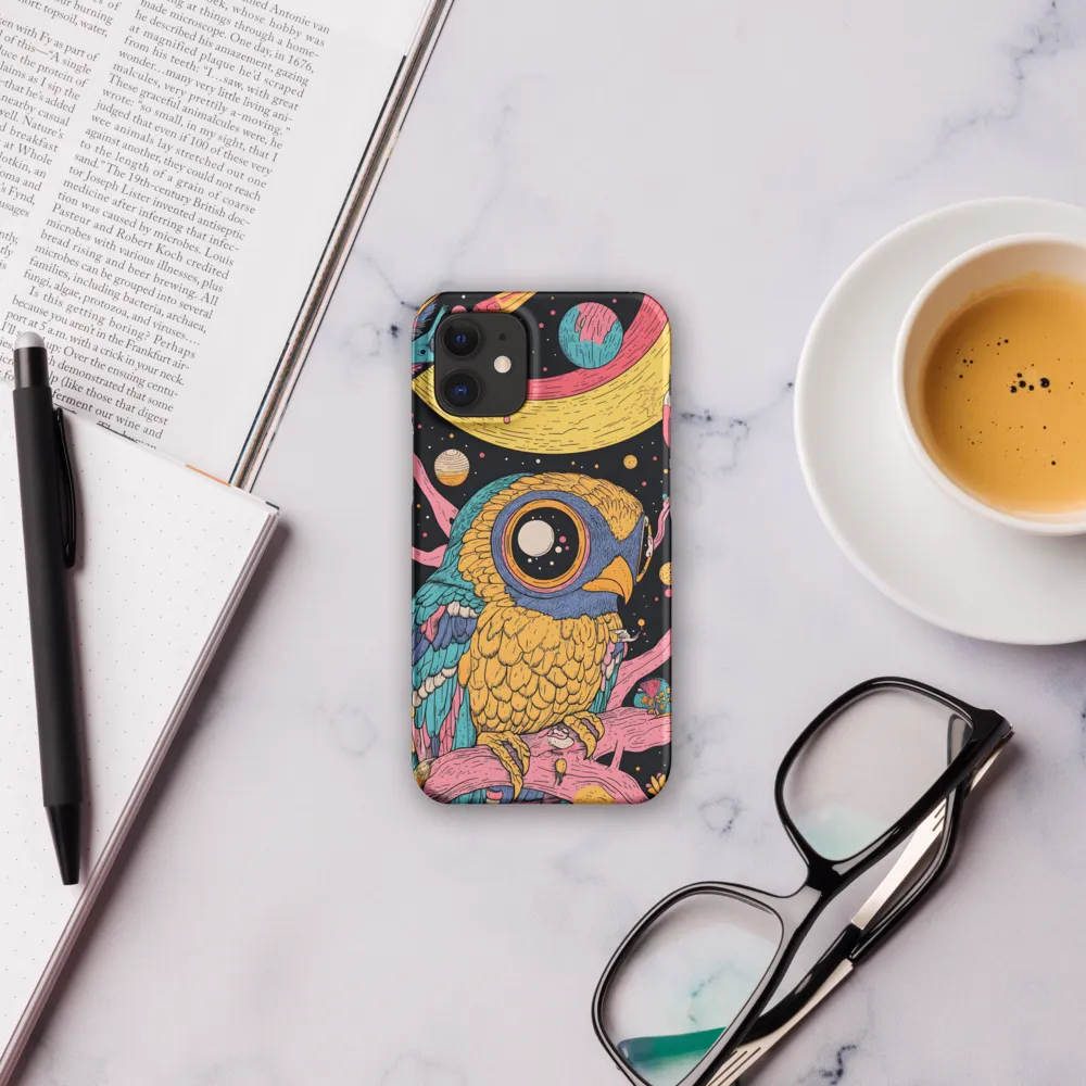 Whimsical Cosmic Owl