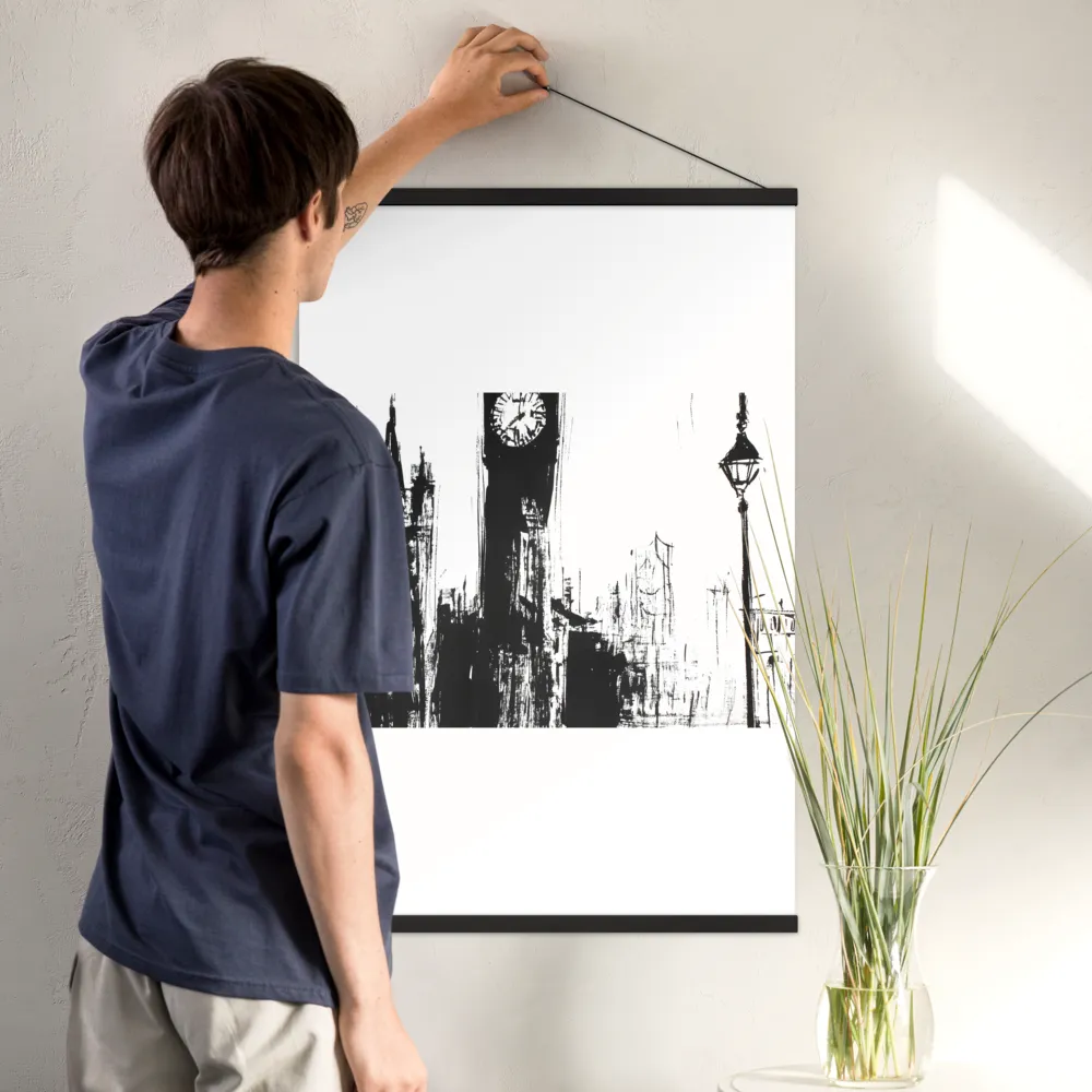 Clock Tower in Motion