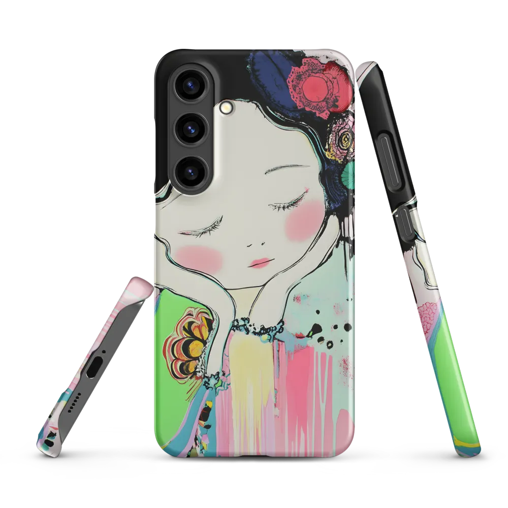 Whispers of Contemplation | Phone Case |  S24 Plus | Snap Case | Matte