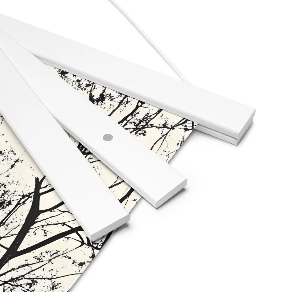 Whispers of Solitude | Poster With White Wood Hanger | 14″×14″