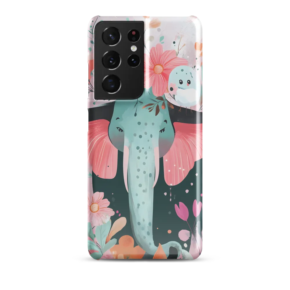 Whimsical Elephant in Bloom