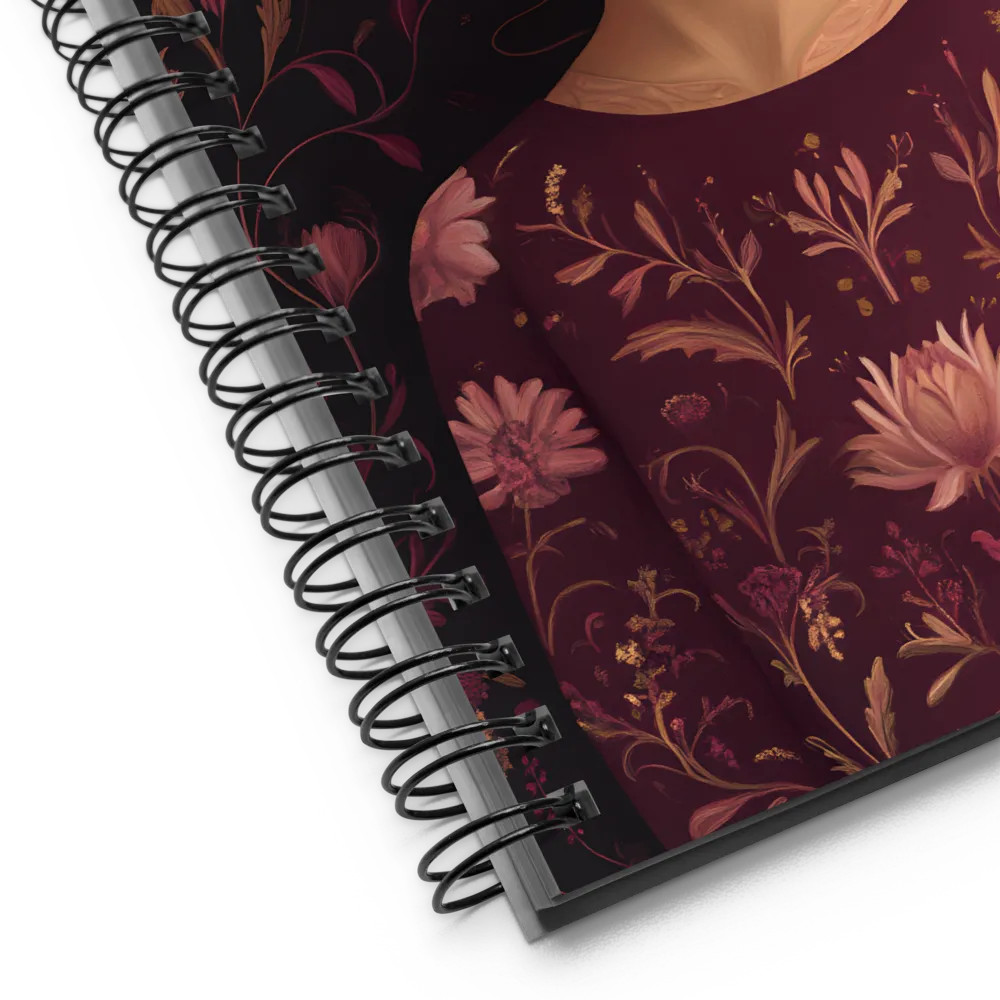 Whispers of Flora | Spiral Notebook