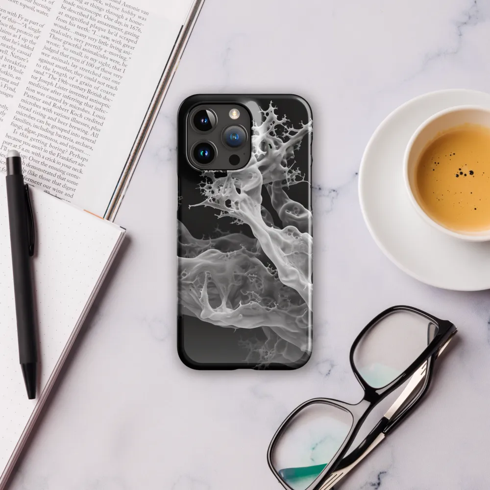 Ethereal Fractals: An Abstract Exploration | Phone Case |  15 Pro Max | Snap Case | Glossy