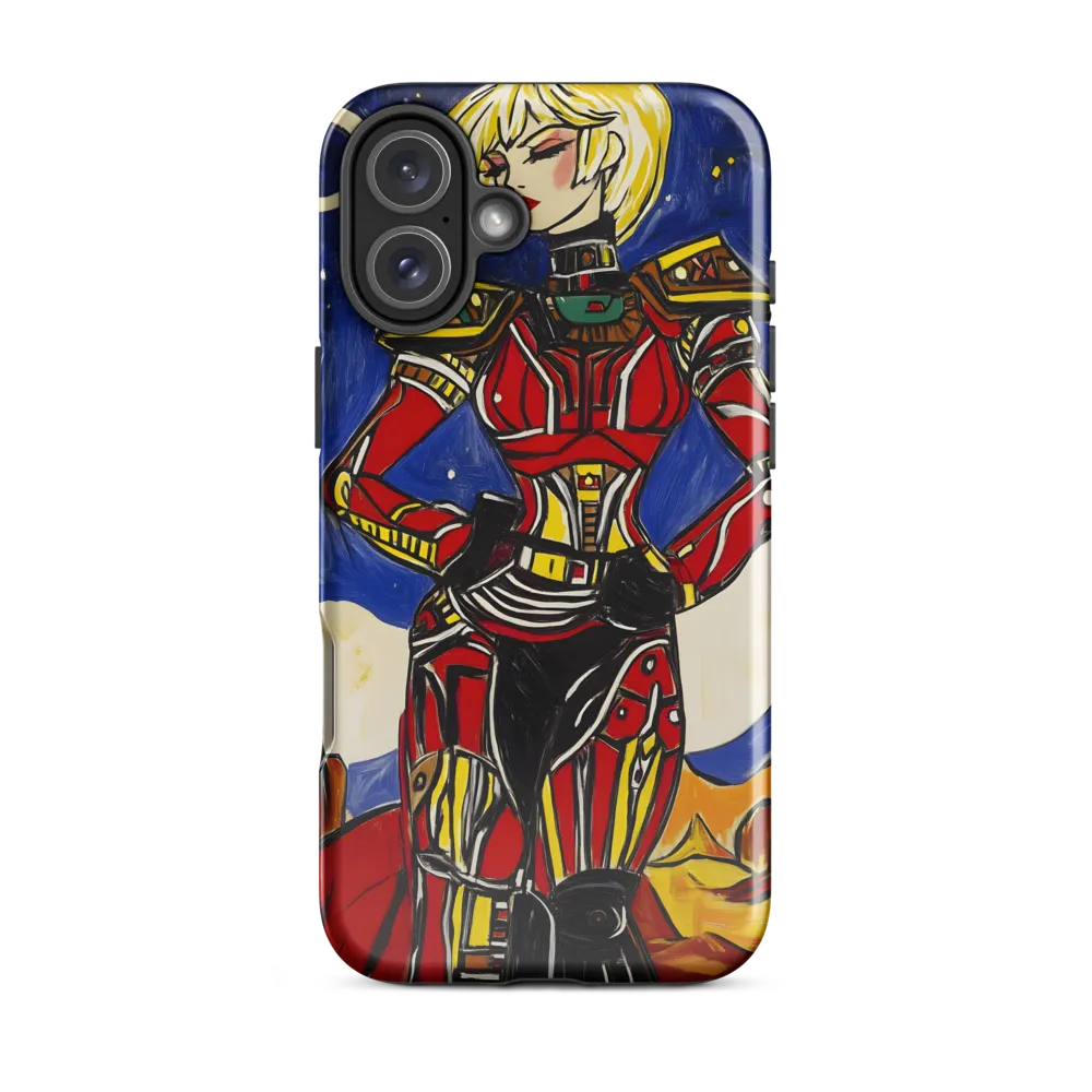 The Defiant Warrior | Phone Case |  16 Plus | Tough Case | Glossy