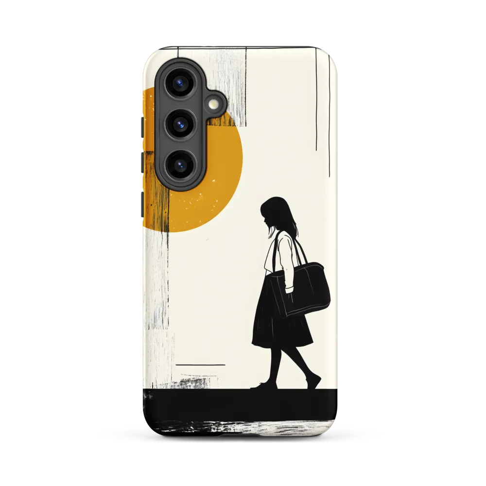 Silent Steps | Phone Case |  S24 Plus | Tough Case | Matte