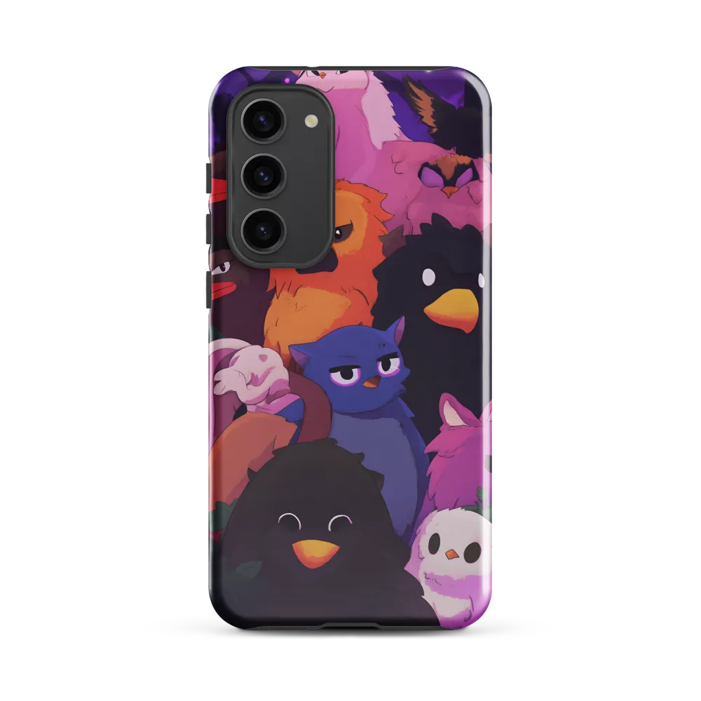 Whimsical Avian Gathering
