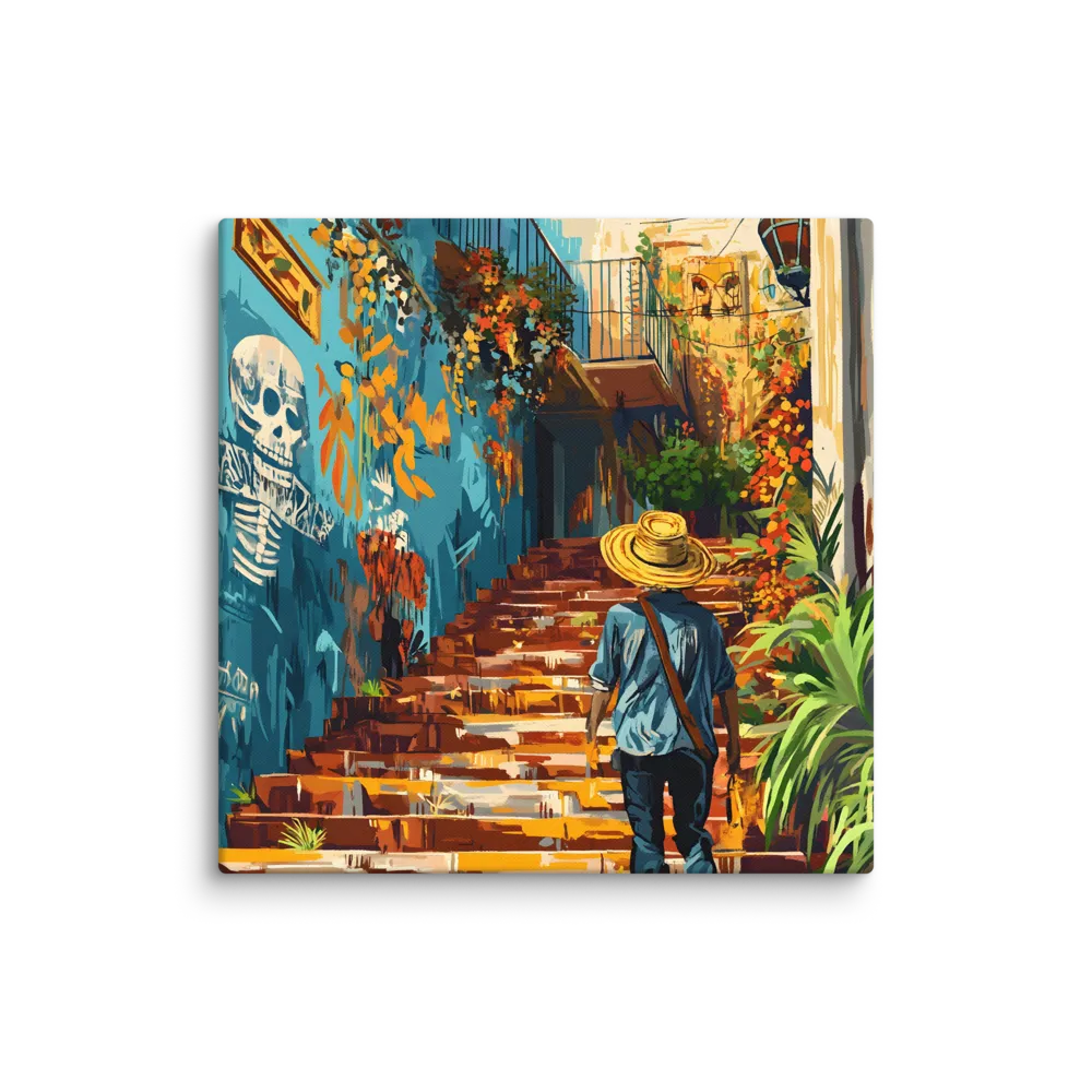 Steps to Adventure | Canvas | 28″×28″
