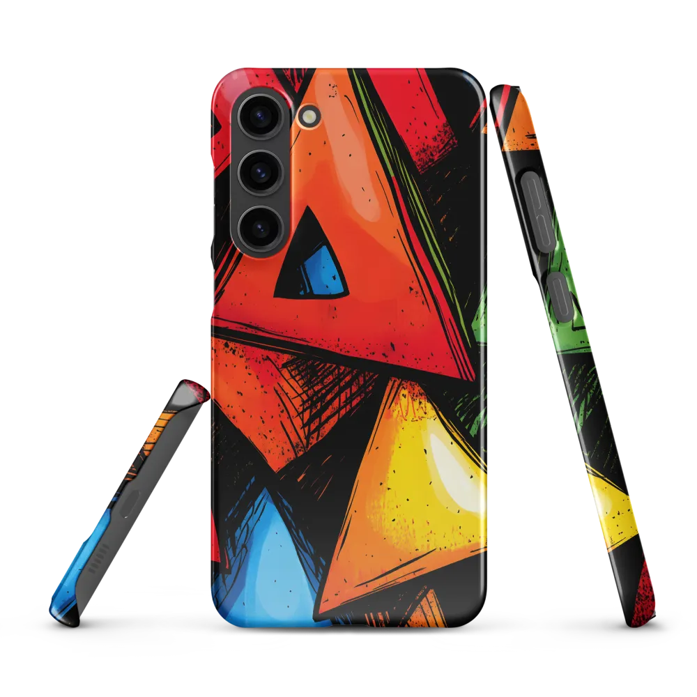 Vibrant Triangles in Abstract Harmony