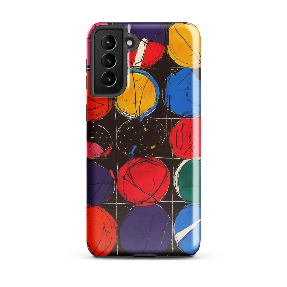 Colorful Circles in Abstract Harmony