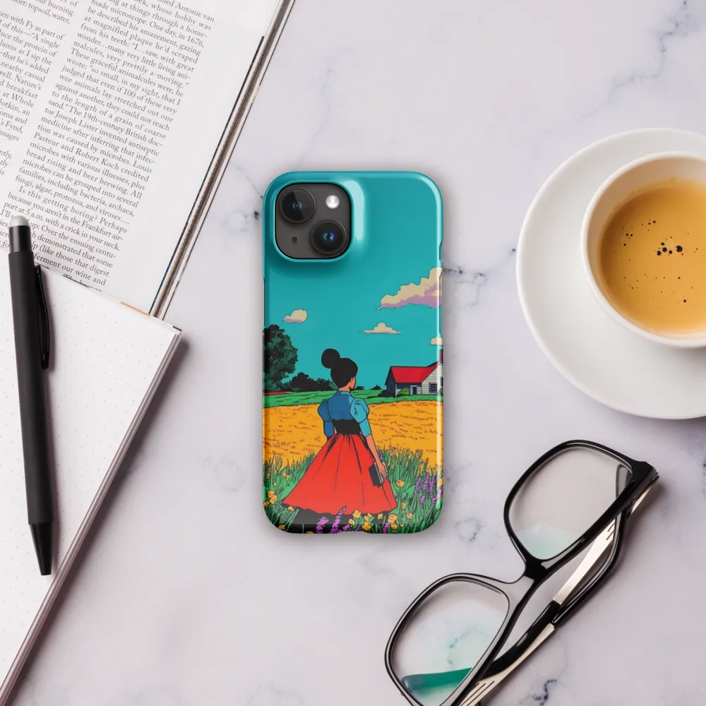 Whispers of a Sunlit Meadow | Phone Case |  15 | Snap Case | Glossy