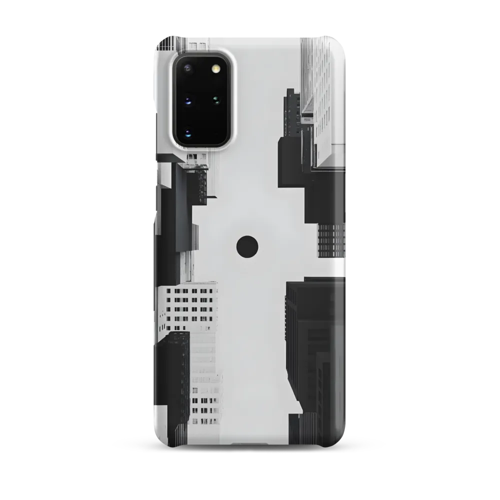 Urban Void: A Minimalist Exploration | Phone Case |  S20 Plus | Snap Case | Matte