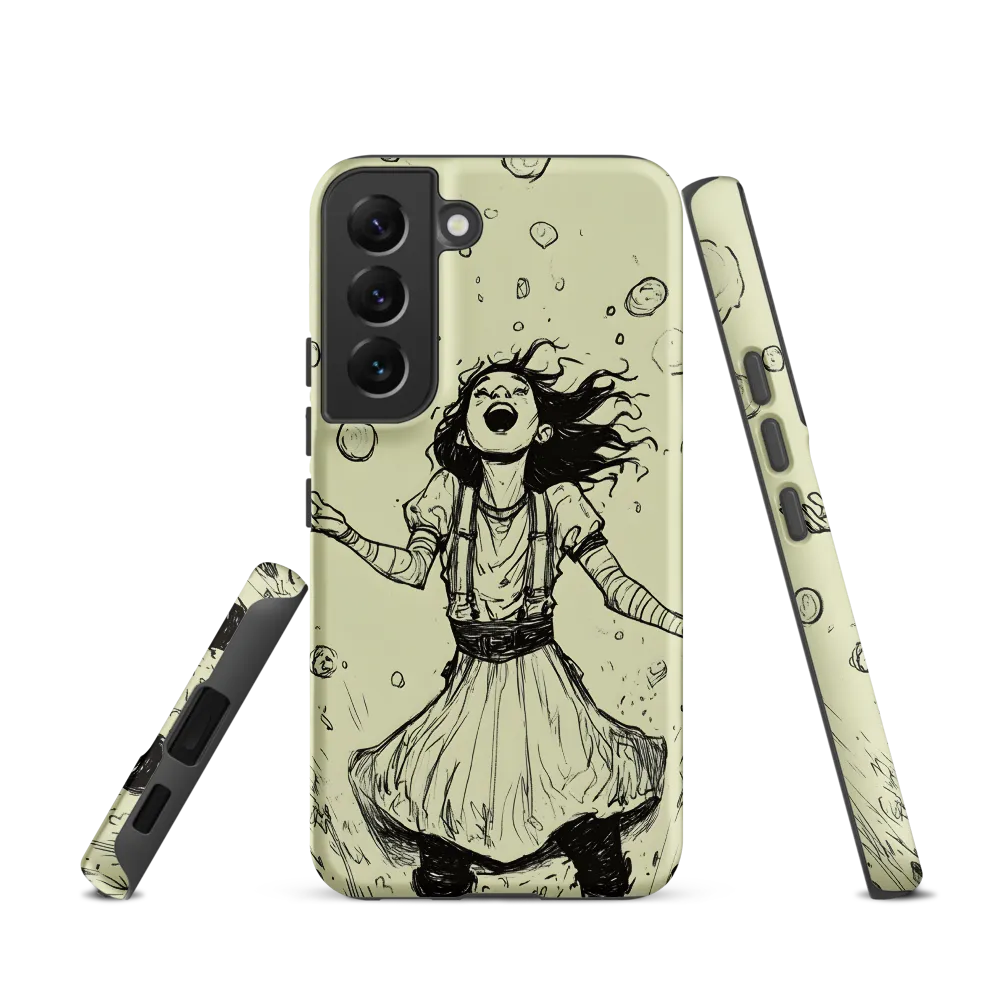 The Joy of Bubbles | Phone Case |  S22 | Tough Case | Matte