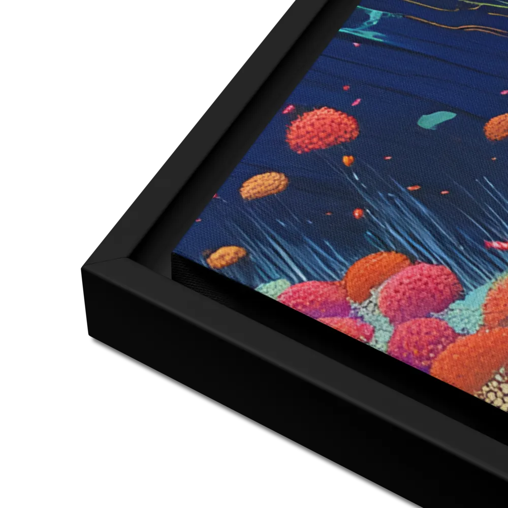 Whispers of Freedom | Canvas with Black Frame | 24″×36″