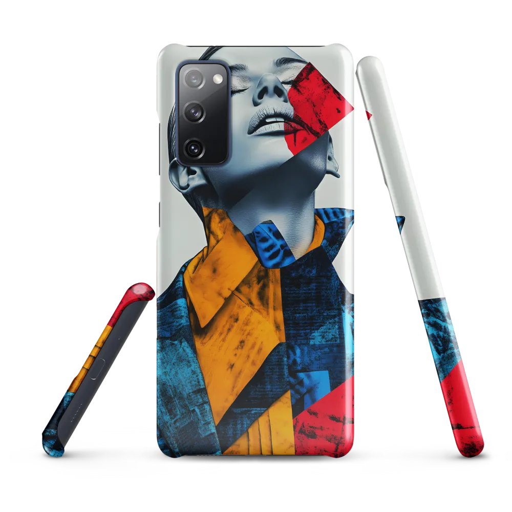 Fragmented Confidence: A Surreal Fashion Portrait