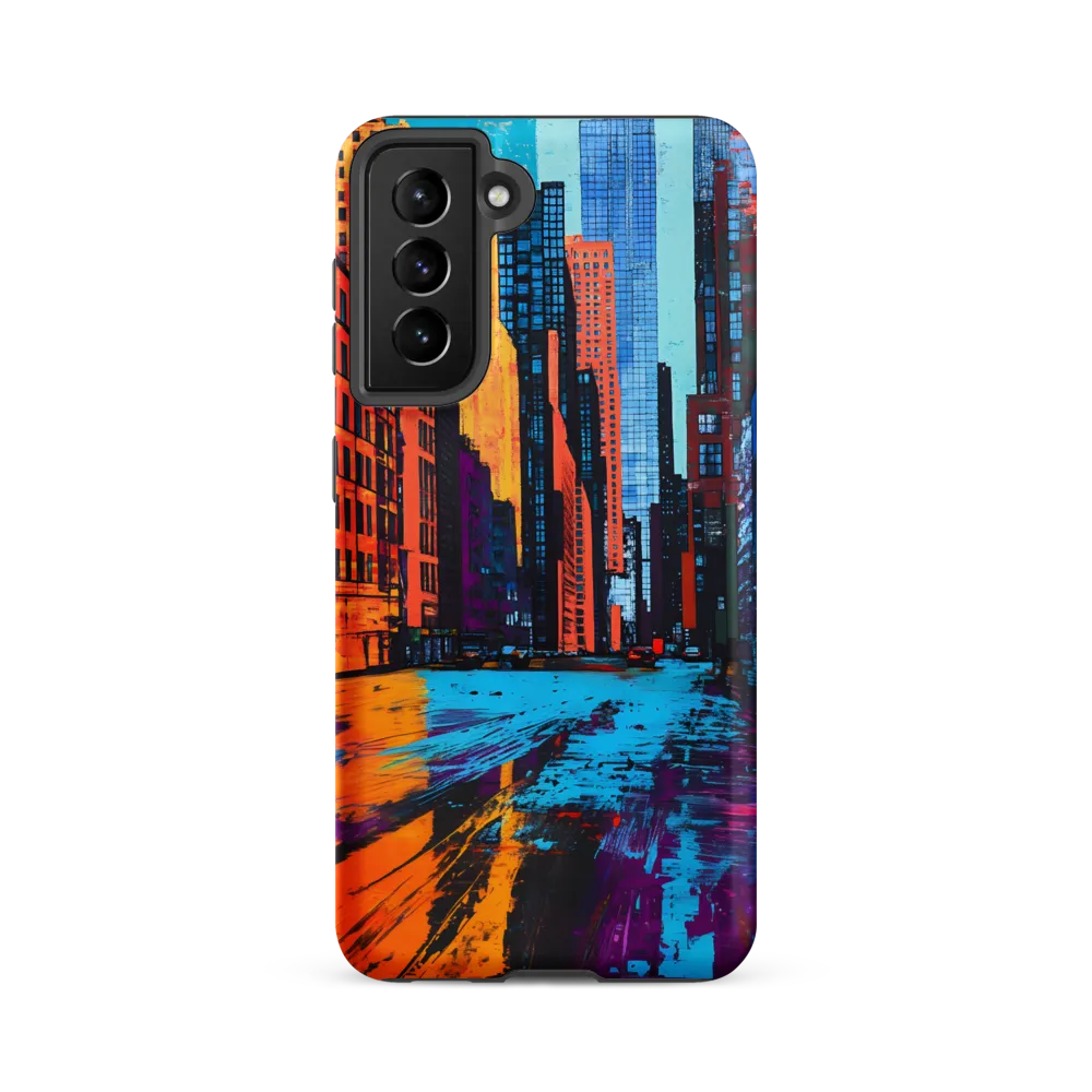Vibrant Urban Horizons | Phone Case |  S21 FE | Tough Case | Matte
