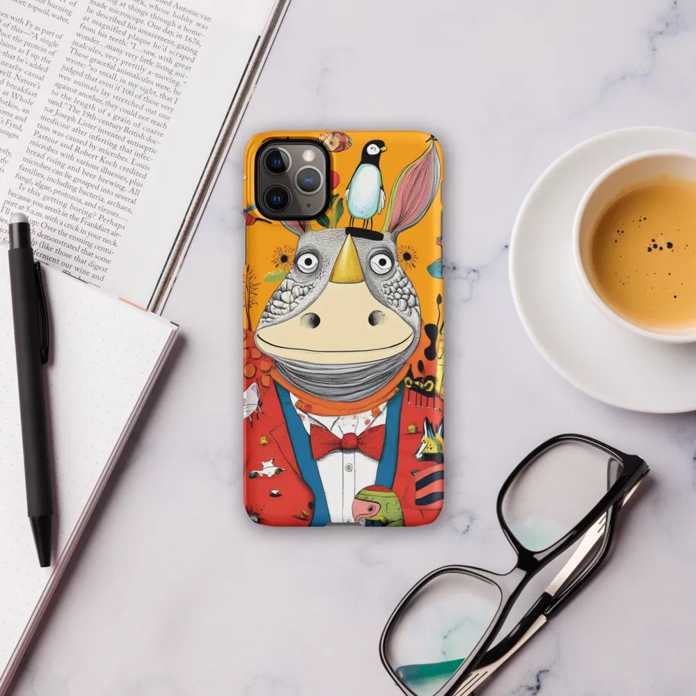 Whimsical Rhinoceros: A Playful Encounter
