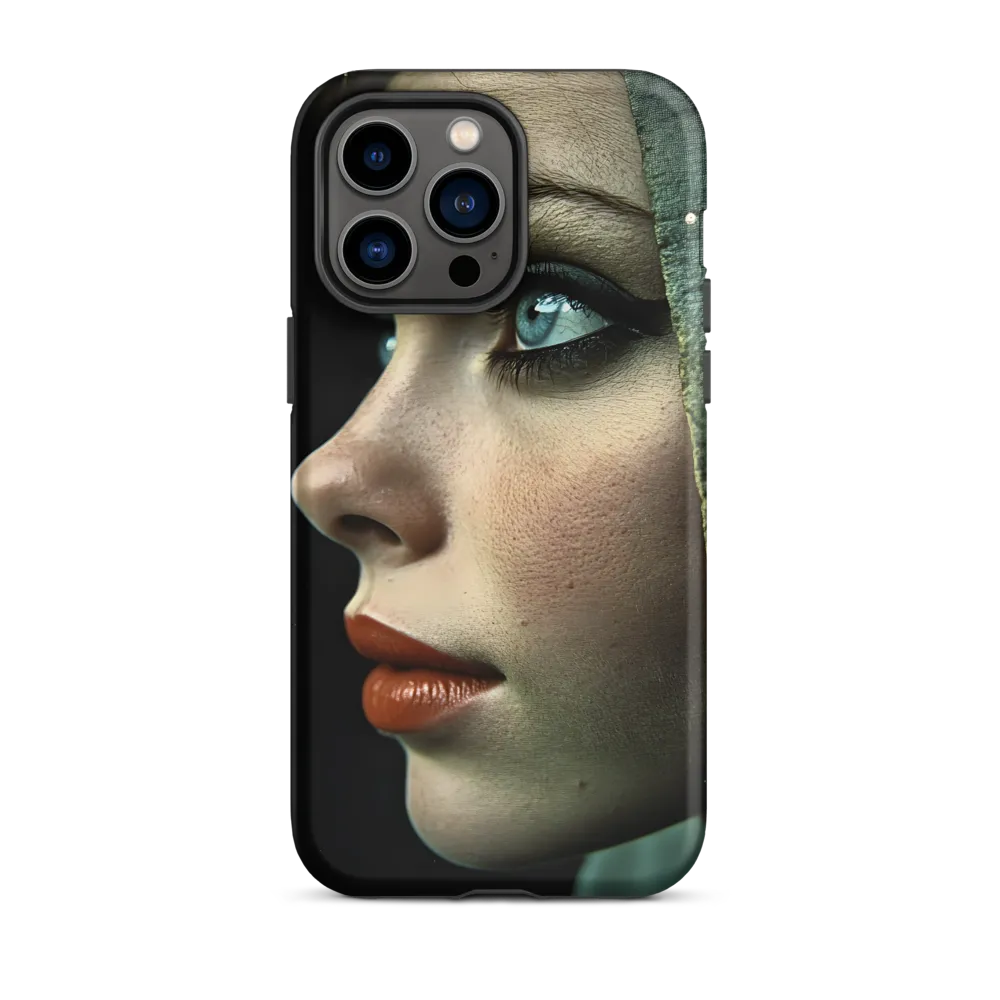 Gaze of Elegance | Phone Case |  14 Pro Max | Tough Case | Matte