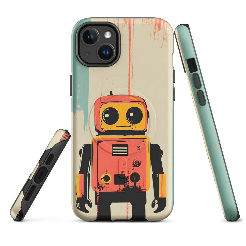 Retro Robot Charm