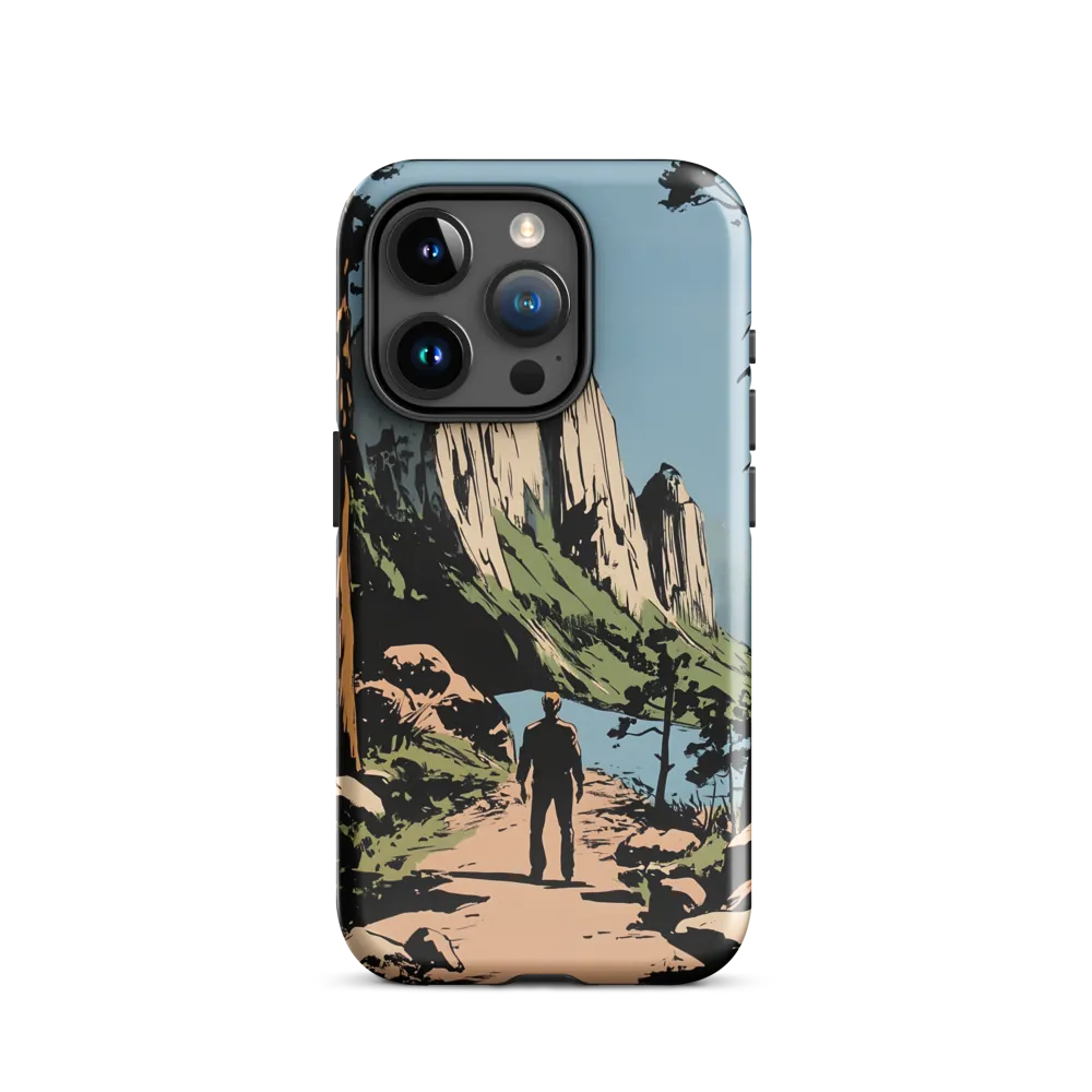 Path of Contemplation | Phone Case |  15 Pro | Tough Case | Glossy