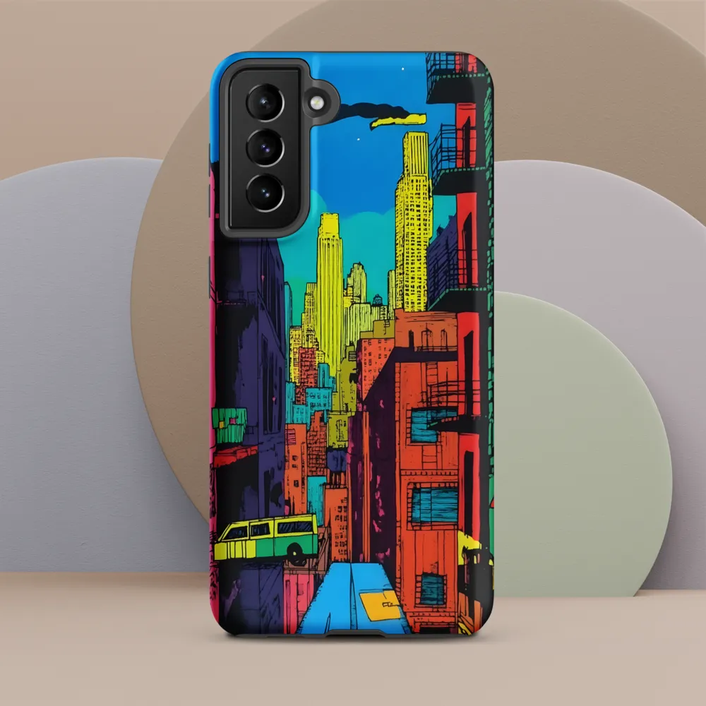 Urban Vibrance: A Pop Art Cityscape