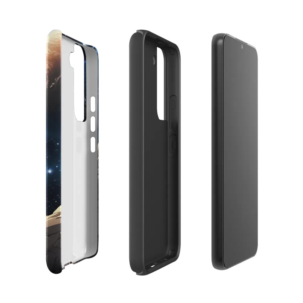 Gazing Into the Cosmos | Phone Case |  S22 | Tough Case | Matte