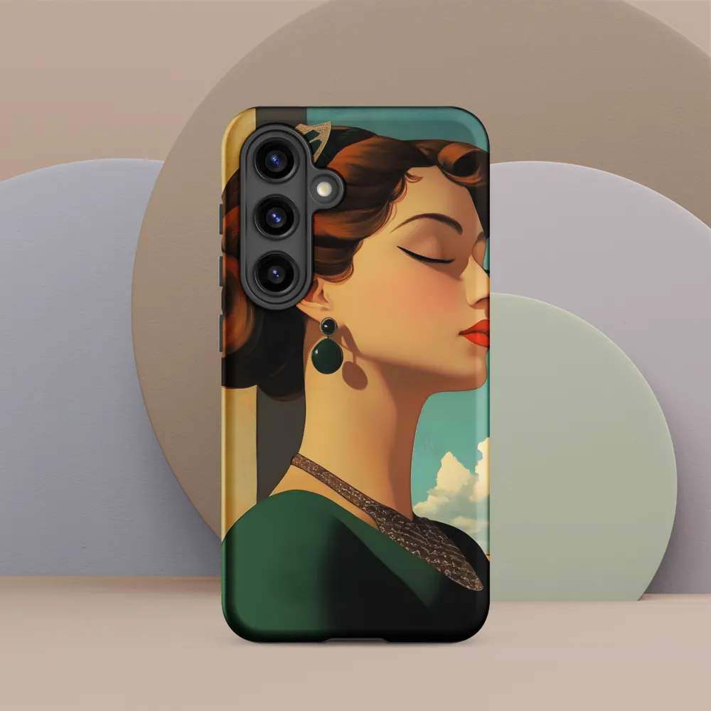 Elegance in Art Deco: A Portrait of Grace