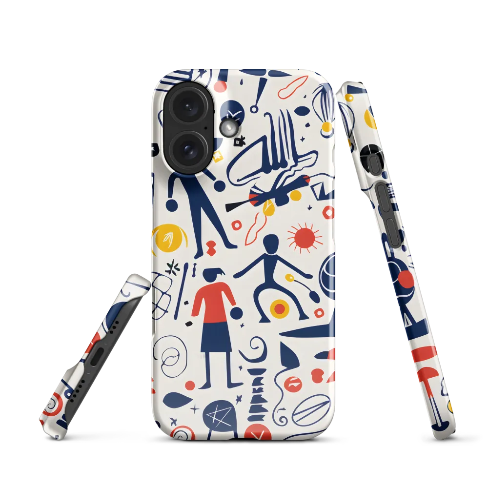 Dynamic Patterns of Play | Phone Case |  16 | Snap Case | Glossy