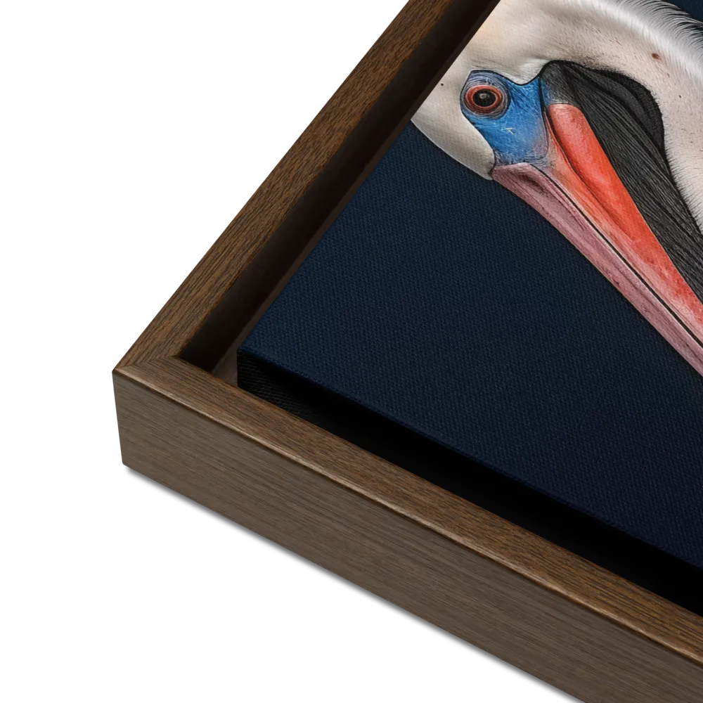 Majestic Pelican Portrait