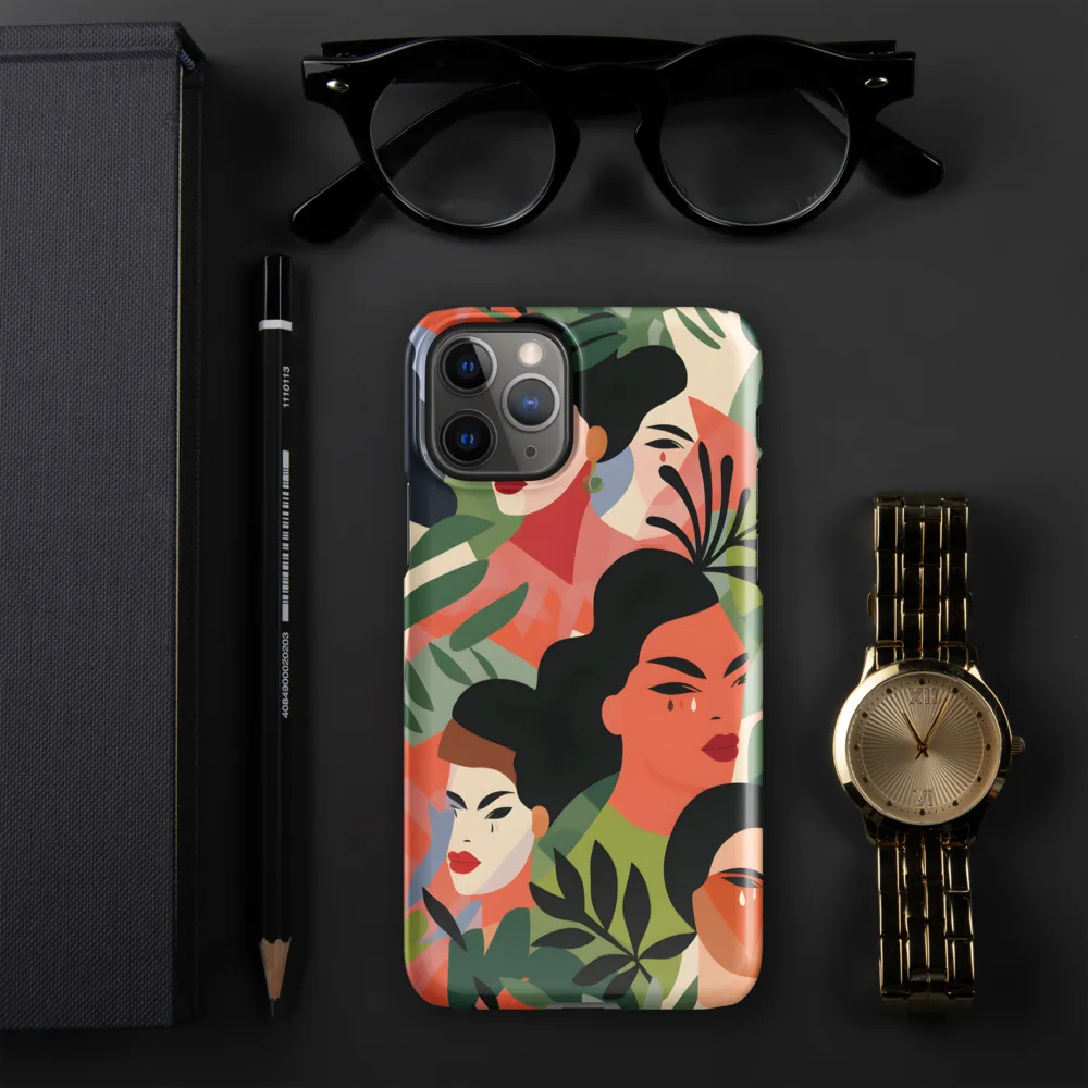 Harmony of Nature and Femininity | Phone Case |  11 Pro | Snap Case | Glossy