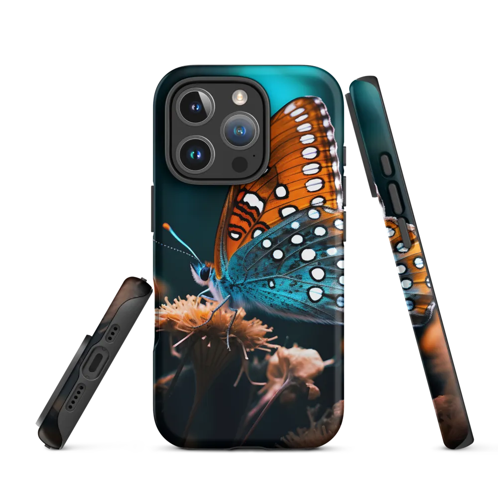 Whispers of Color: The Butterfly's Embrace