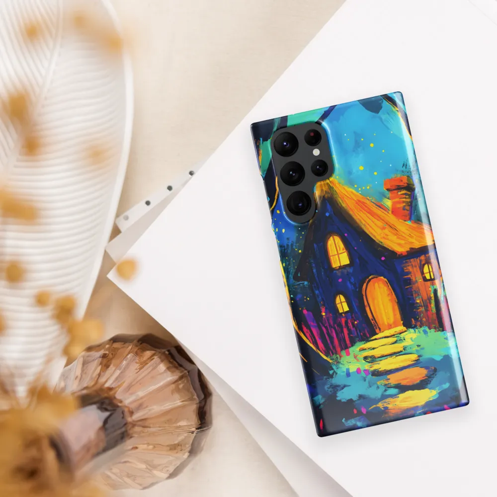 Mystical Retreat in Moonlight | Phone Case |  S22 Ultra | Snap Case | Glossy