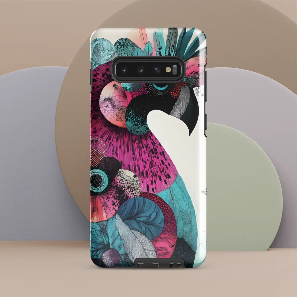 Vibrant Flamingo | Phone Case |  S10 Plus | Tough Case | Glossy