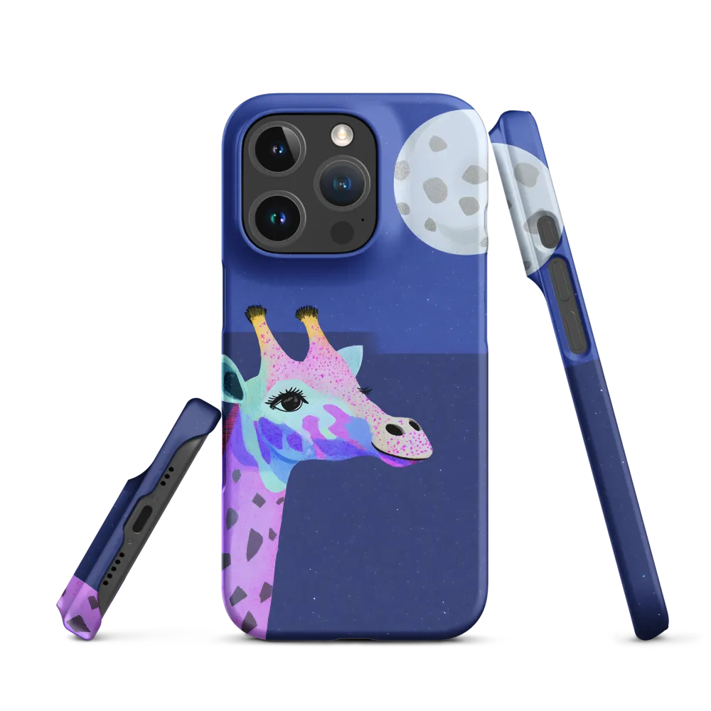 Whimsical Giraffe Under the Stars
