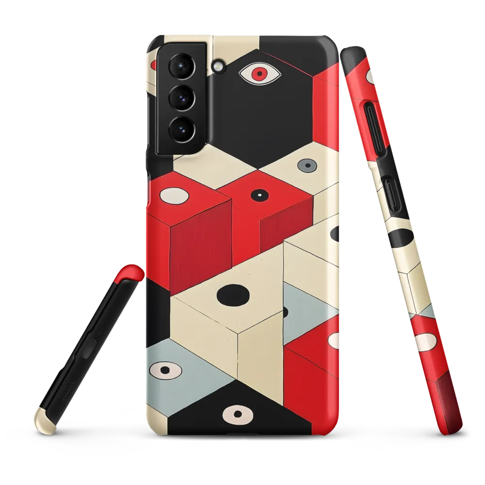 Dynamic Cubism | Phone Case |  S21 Plus | Snap Case | Matte