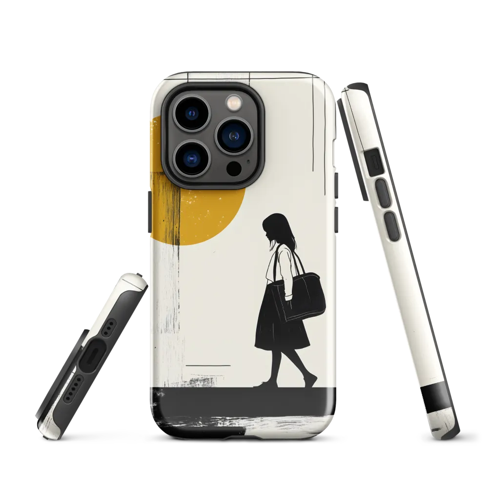 Silent Steps | Phone Case |  14 Pro | Tough Case | Glossy