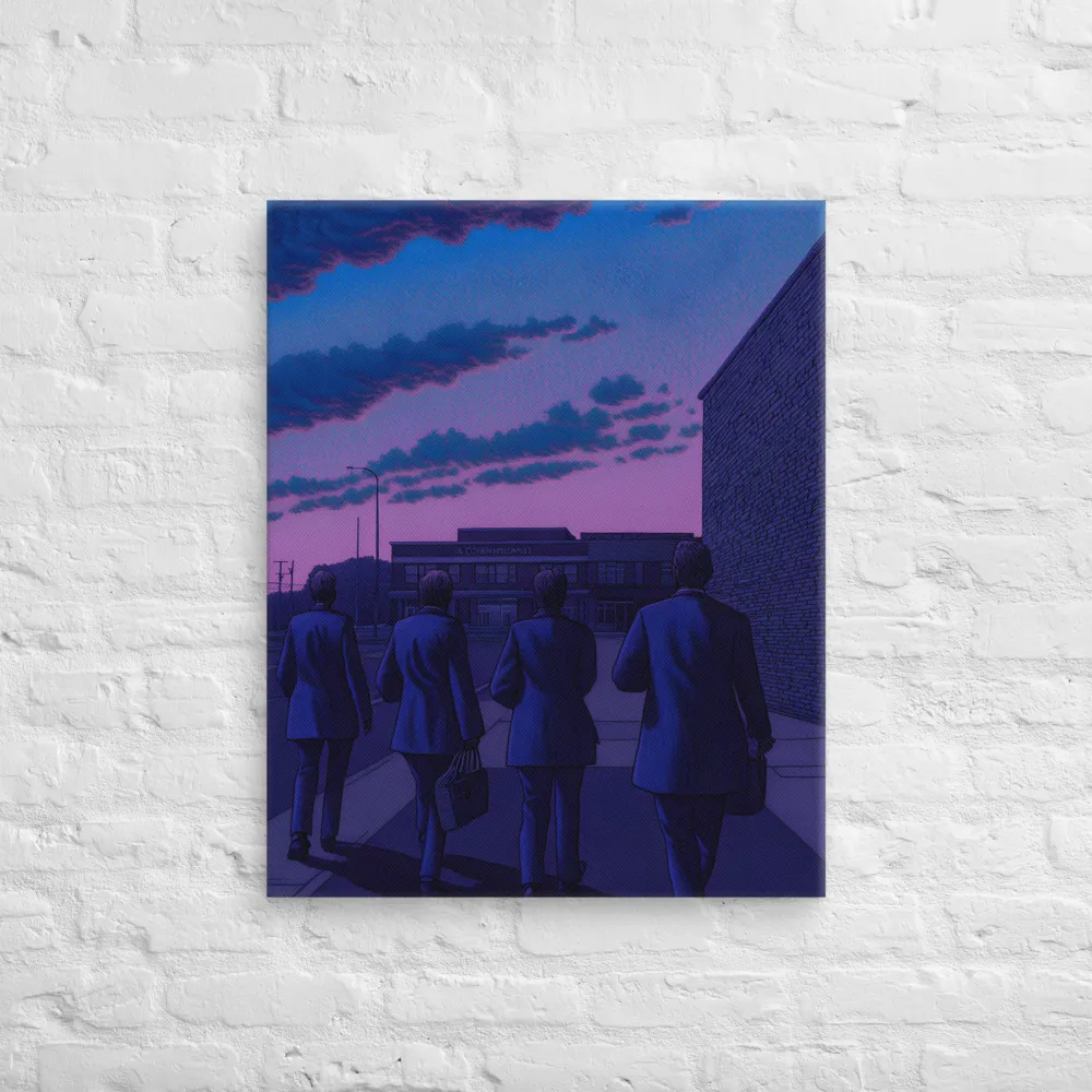 The Twilight Stroll | Canvas | 24″×30″
