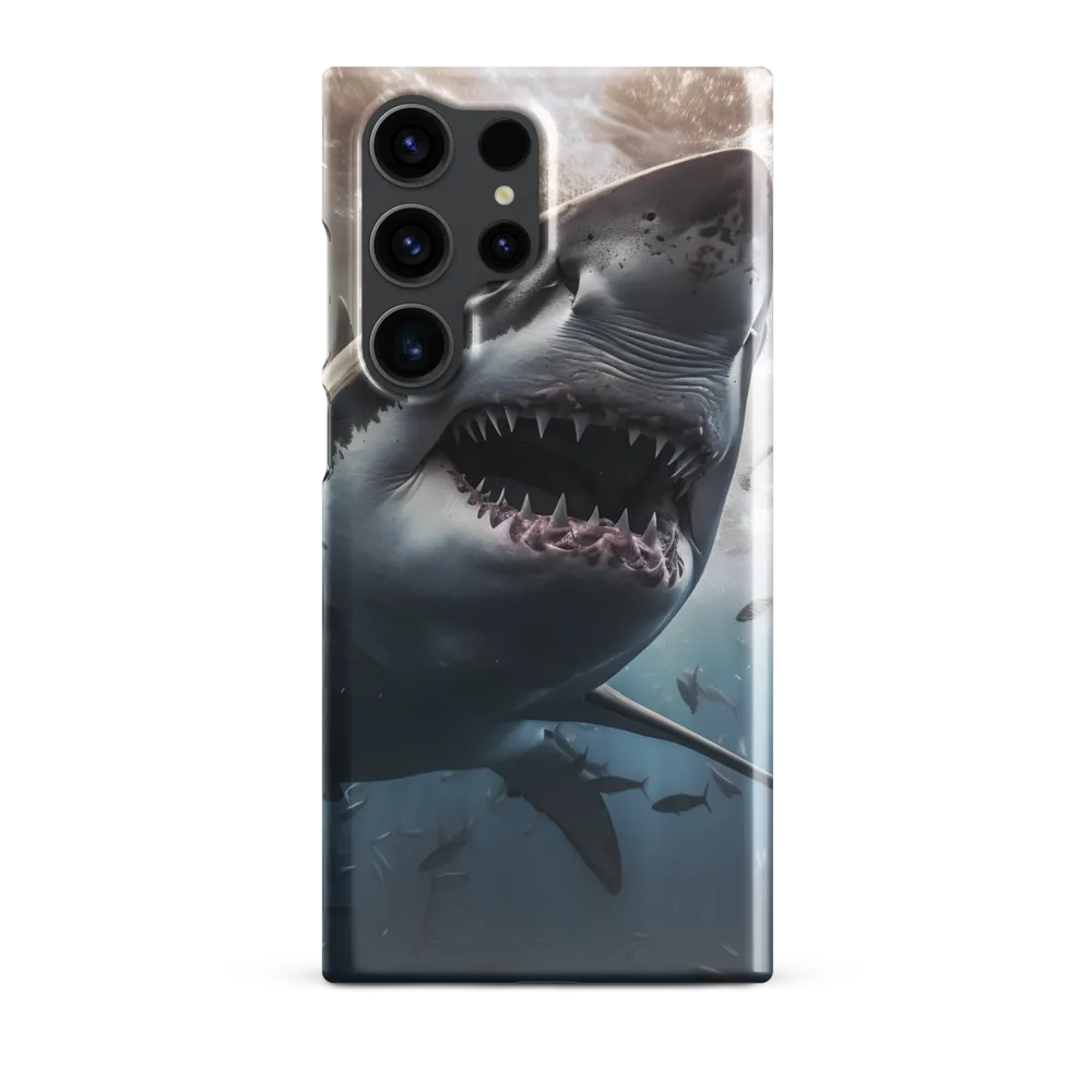 The Apex Predator: An Underwater Encounter | Phone Case |  S23 Ultra | Snap Case | Glossy