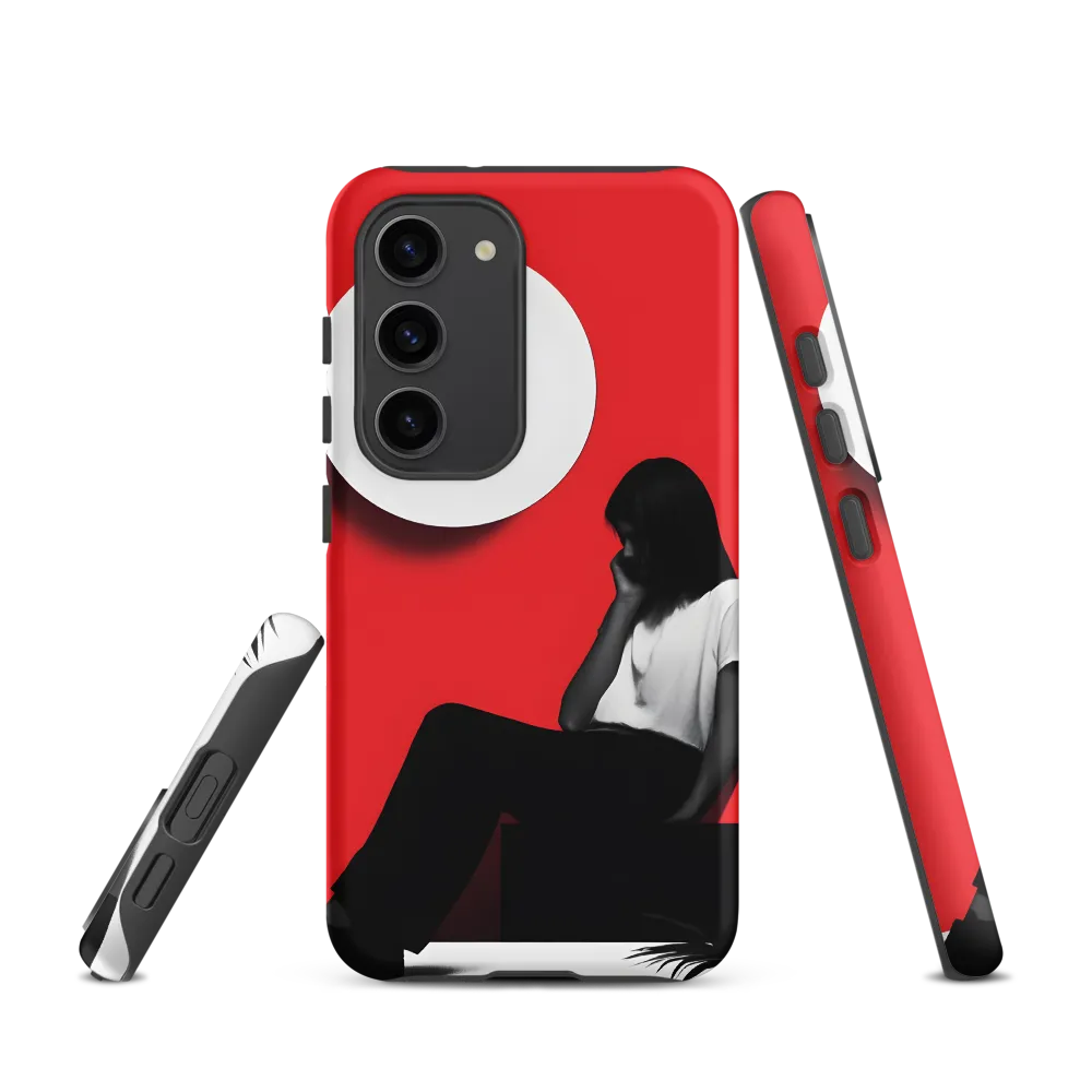 Contemplation in Red