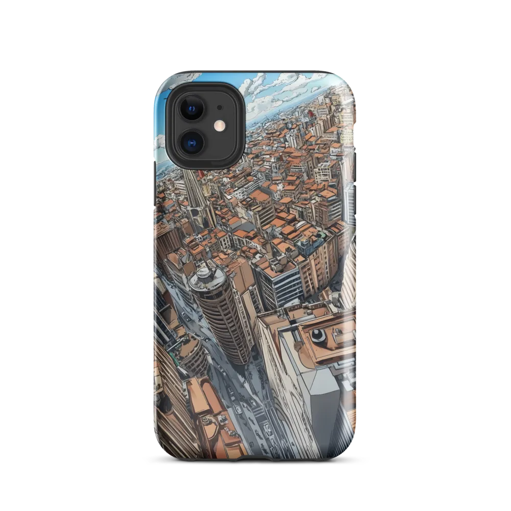 Aerial Symphony of Urban Life