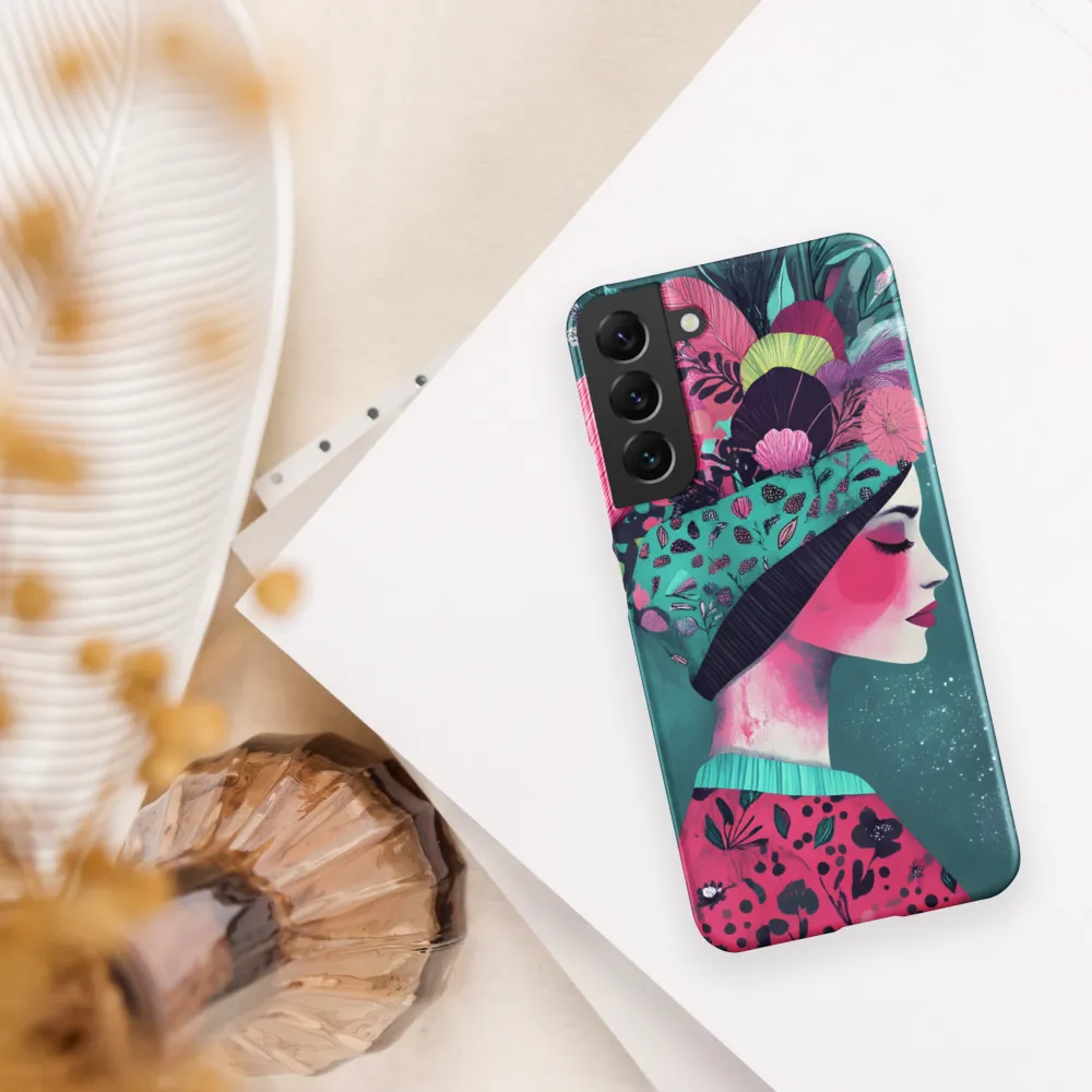 Whimsical Floral Portrait