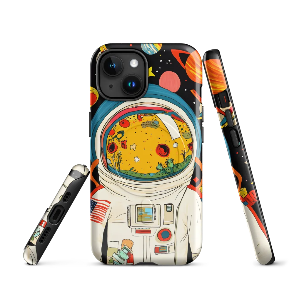 Cosmic Curiosity: Journey Within the Helmet