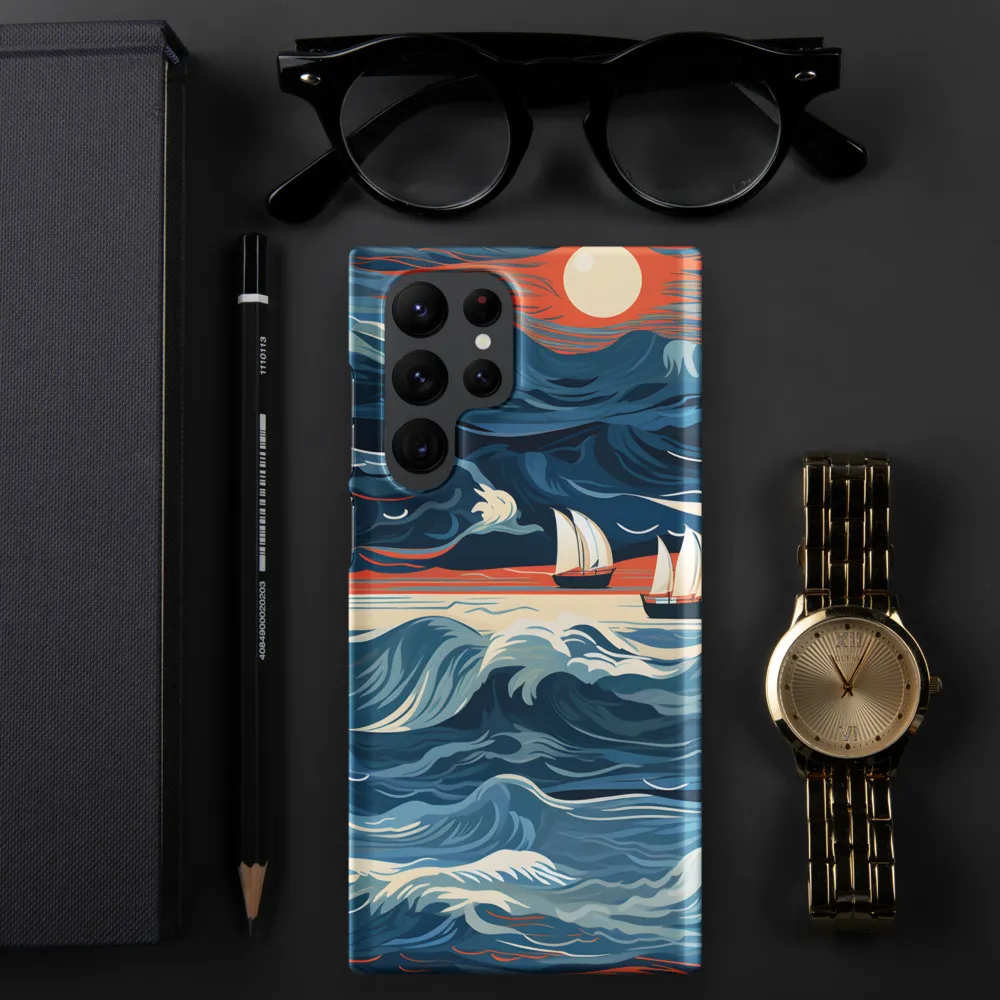 Ocean Whispers: A Voyage at Dusk