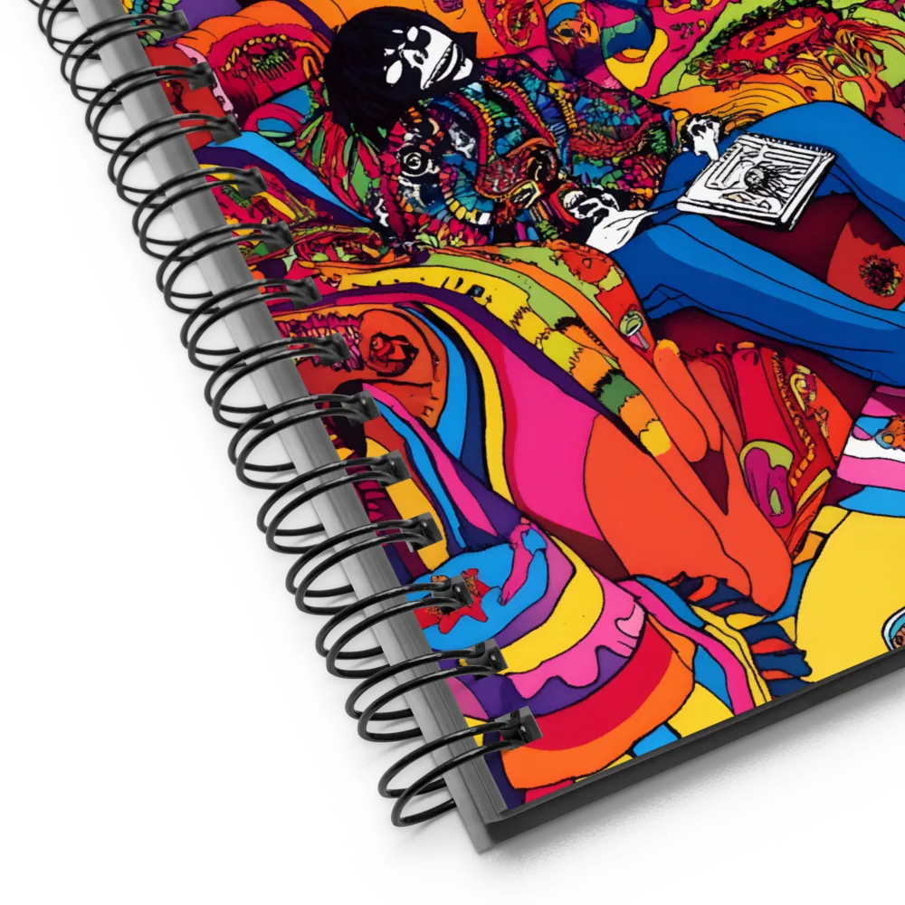 Psychedelic Reverie | Spiral Notebook