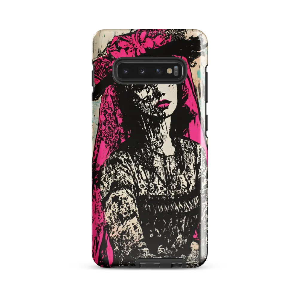 Veiled Beauty | Phone Case |  S10 Plus | Tough Case | Glossy