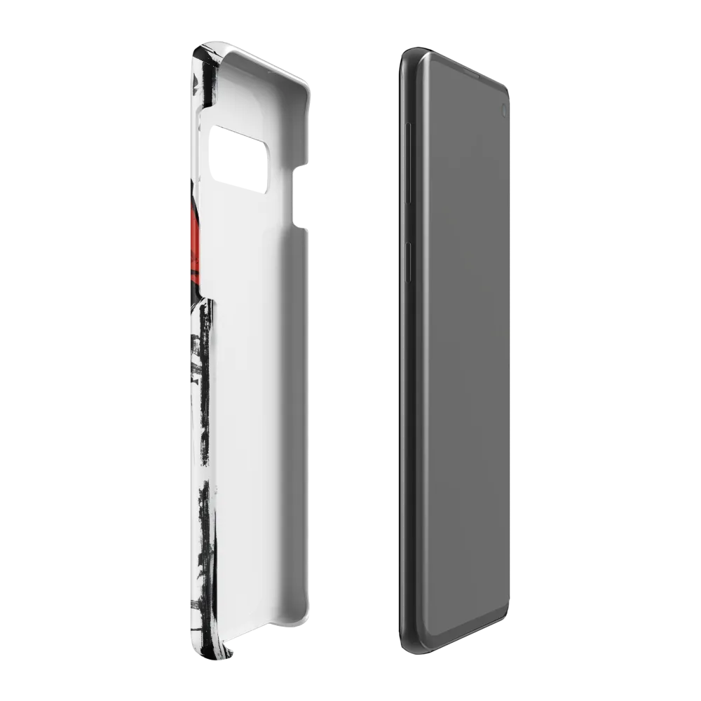 The Edgy Elegance | Phone Case |  S10 Plus | Snap Case | Glossy