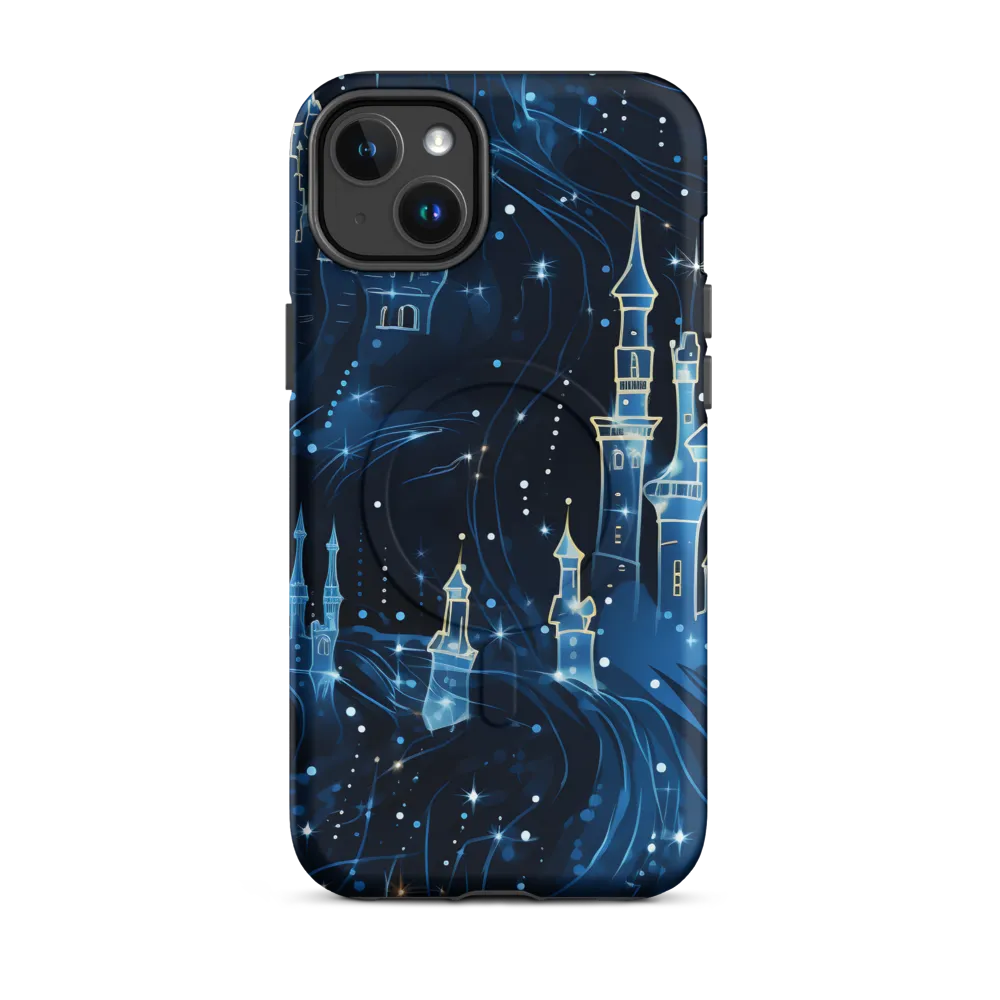 Dreamy Castles in a Starry Sky | Phone Case |  14 Plus | MagSafe® Tough Case | Matte