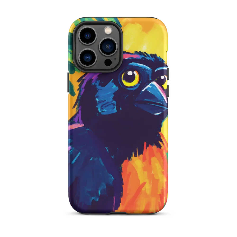 Vivid Avian Encounter