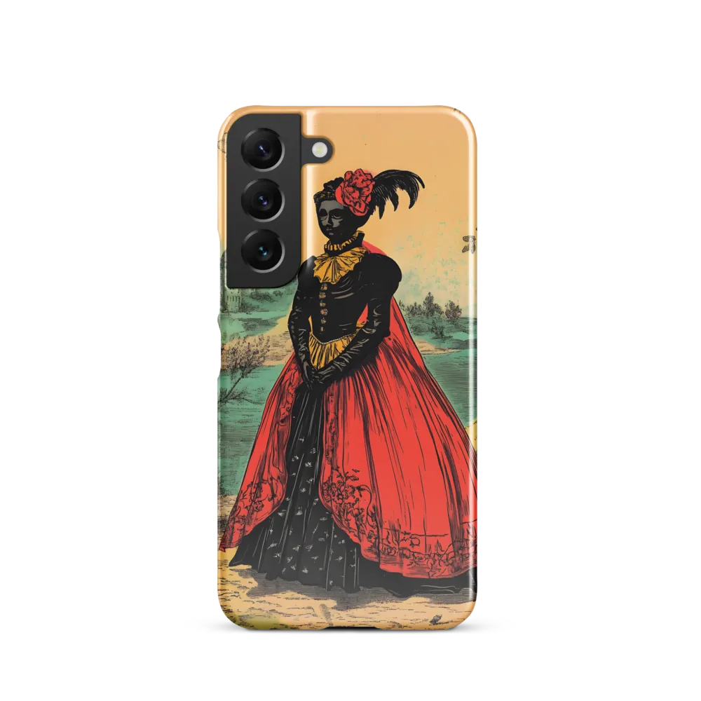 Elegance in Red and Gold