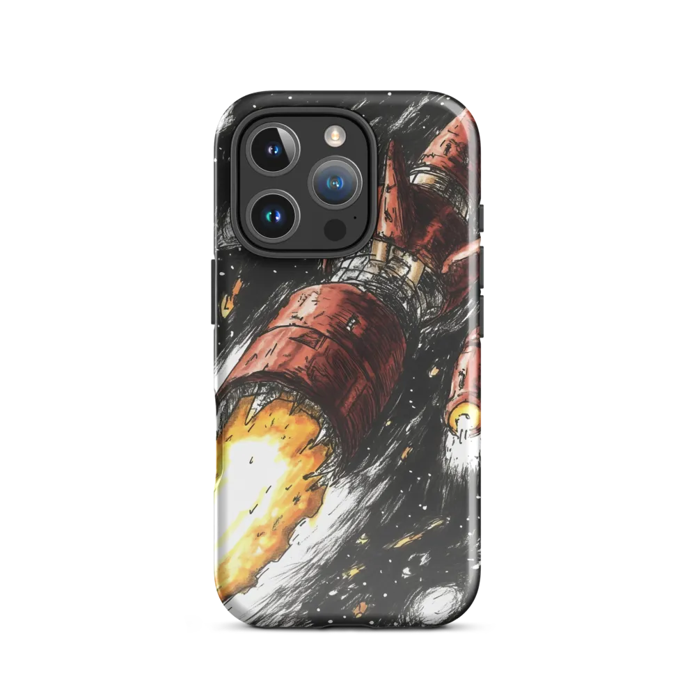 Ignition in the Abyss | Phone Case |  16 Pro | Tough Case | Glossy